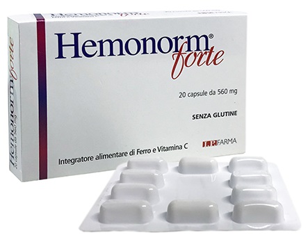 HEMONORM FORTE 20 CAPSULE - Metafarm