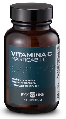 PRINCIPIUM VITAMINA C NATURALE 60 COMPRESSE MASTICABILI 72 G - Metafarm