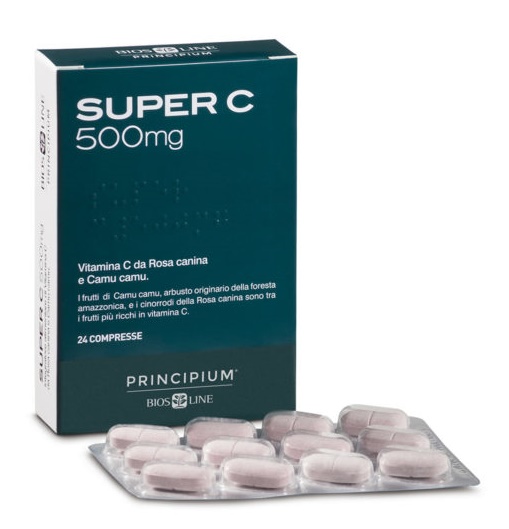 PRINCIPIUM SUPER C 500 24 COMPRESSE 24,2 G - Metafarm