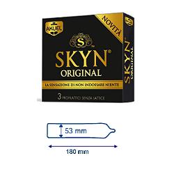 PROFILATTICO ANSELL AKUEL SKIN ORIGINAL 3 PEZZI - Metafarm