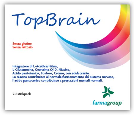 TOPBRAIN 20 STICK 4,5 G - Metafarm