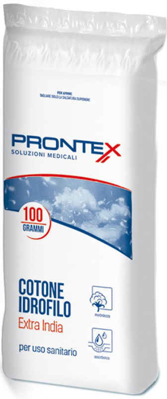 PRONTEX COTONE IDROFILO 100G - Metafarm
