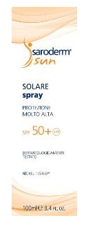SARODERM SUN SPRAY SPF 50+ 100 ML - Metafarm