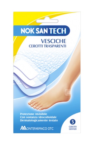 NOK SAN TECH CEROTTO VESCICALE GRANDE 5 PEZZI - Metafarm