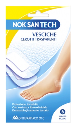 NOK SAN TECH CEROTTO VESCICALE PICCOLO 6 PEZZI - Metafarm