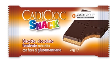 CADICIOC SNACK FONDENTE 1 BARRETTA MONOPORZIONE - Metafarm