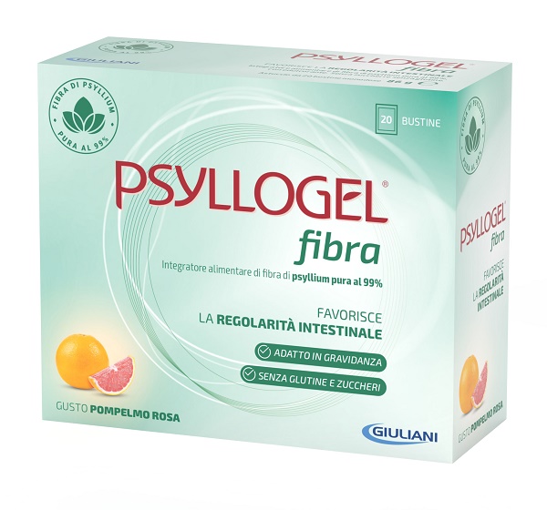 PSYLLOGEL FIBRA POMPELMO ROSA 20 BUSTINE - Metafarm