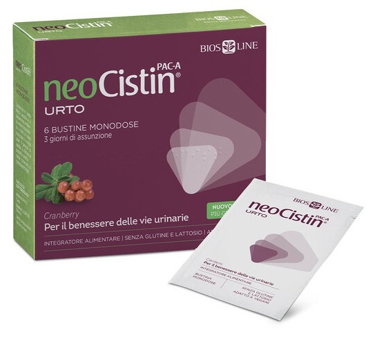 NEOCISTIN PAC A URTO 6 BUSTINE MONODOSE - Metafarm