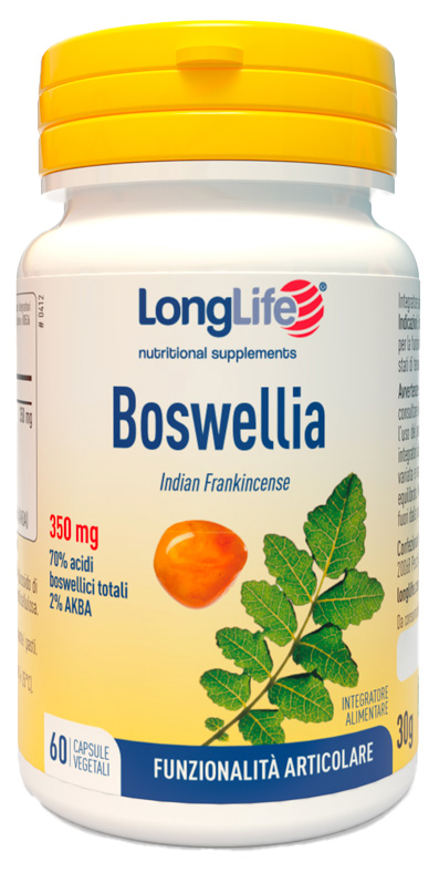 LONGLIFE BOSWELLIA 60 CAPSULE VEGETALI - Metafarm