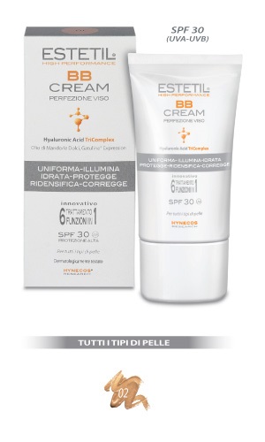 ESTETIL BB CREAM 02 30 ML - Metafarm