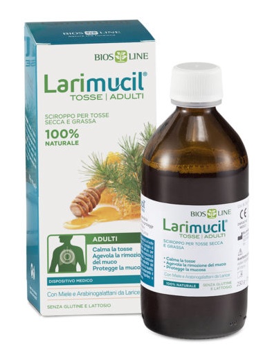 LARIMUCIL TOSSE TOSSE ADULTI SCIROPPO CE 0476V 230 G 175 ML - Metafarm