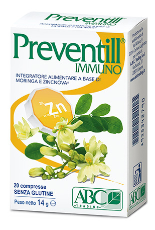 PREVENTILL IMMUNO 20 COMPRESSE - Metafarm