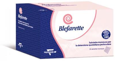 SALVIETTINE OCULARI MEDICATE BLEFARETTE SENZA PARABENI SENZA SILICONE SENZA ALCOOL 30 PEZZI - Metafarm