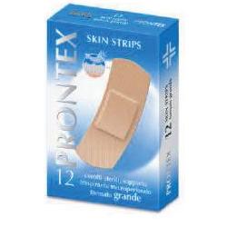 CEROTTO PRONTEX SKIN STRIPS FORMATO GRANDE ASTUCCIO 12 PEZZI - Metafarm
