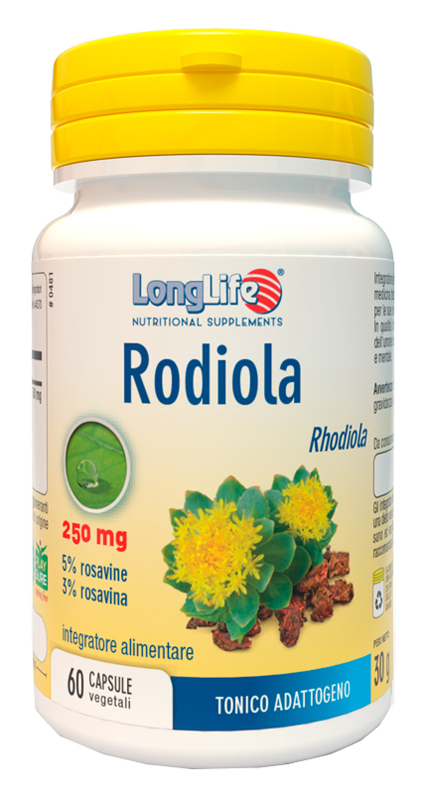 LONGLIFE RODIOLA 60 CAPSULE VEGETALI - Metafarm