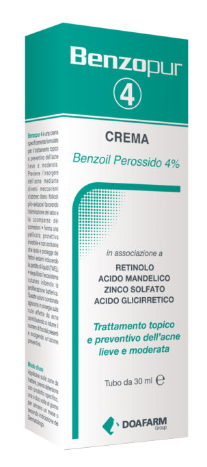 BENZOPUR 4 CREMA 30 ML - Metafarm
