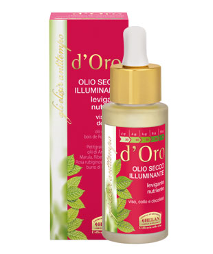 ELISIR ANTITEMPO D'ORO OLIO SECCO ILLUMINANTE 30 ML - Metafarm