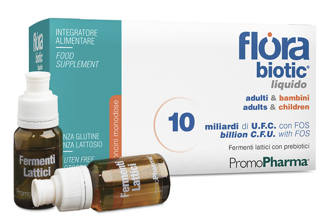 FLORA LIQUIDO ADULTI & BAMBINI 10 FLACONCINI X 10 ML - Metafarm