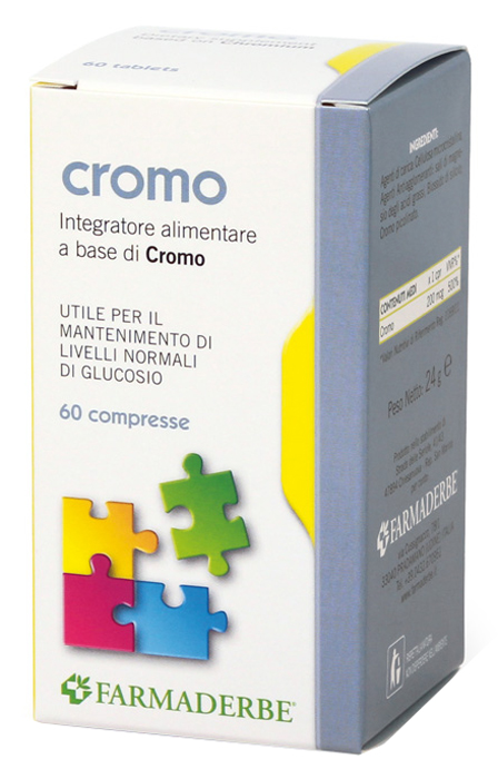 CROMO 60 COMPRESSE - Metafarm