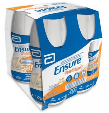 ENSURE NUTRIVIGOR VANIGLIA 4 BOTTIGLIE DA 220 ML - Metafarm