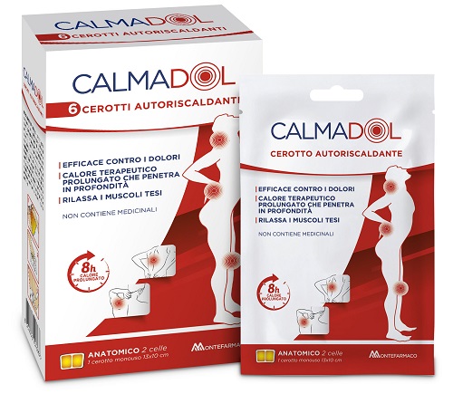 CALMADOL CEROTTO RISCALDANTE PACK 6 PEZZI - Metafarm