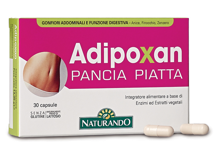 ADIPOXAN PANCIA PIATTA 30 CAPSULE - Metafarm