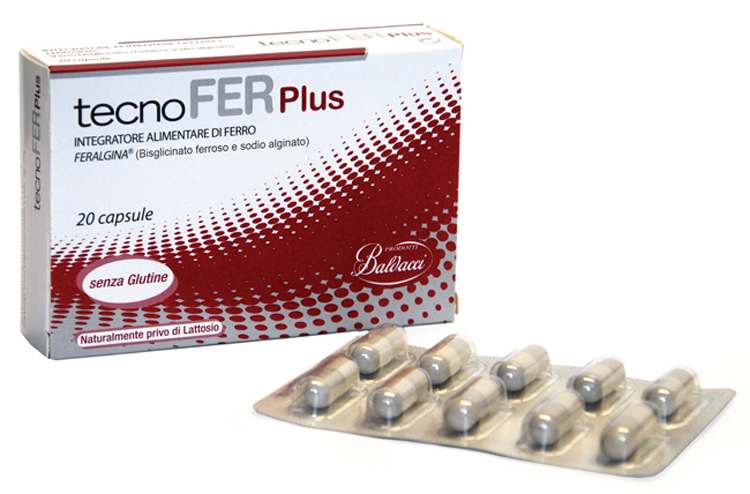 TECNOFER PLUS 20 CAPSULE - Metafarm