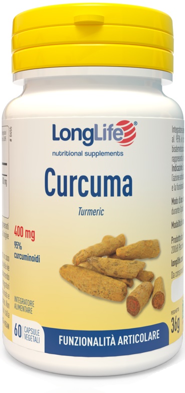 LONGLIFE CURCUMA 60 CAPSULE VEGETALI - Metafarm