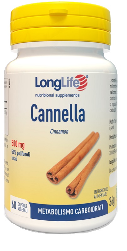 LONGLIFE CANNELLA 60 CAPSULE - Metafarm