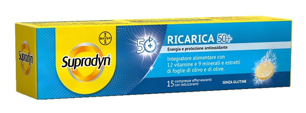SUPRADYN RICARICA 50+ 15 COMPRESSE EFFERVESCENTI - Metafarm