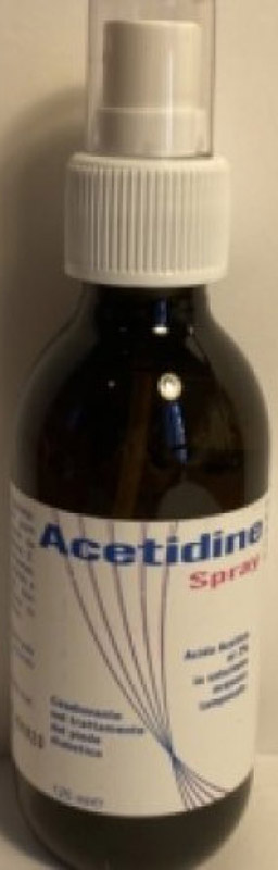 LOZIONE ALL'ACIDO ACETICO 2% IGIENIZZANTE ACETIDINE SPRAY DA125ML - Metafarm