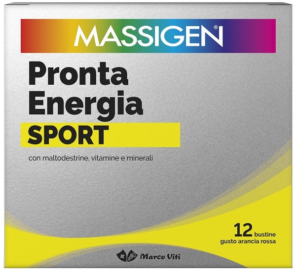 MASSIGEN SPORT PRONTA ENERGIA 12 BUSTINE - Metafarm