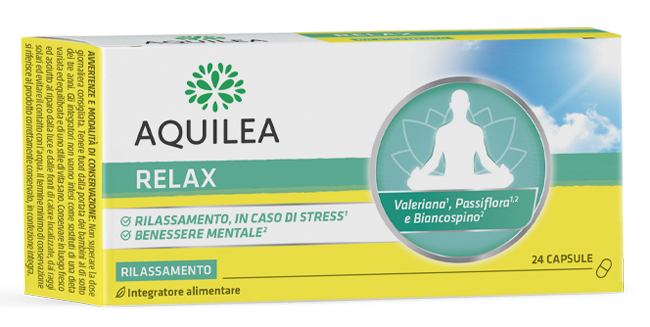 AQUILEA RELAX 24 CAPSULE VEGANE - Metafarm
