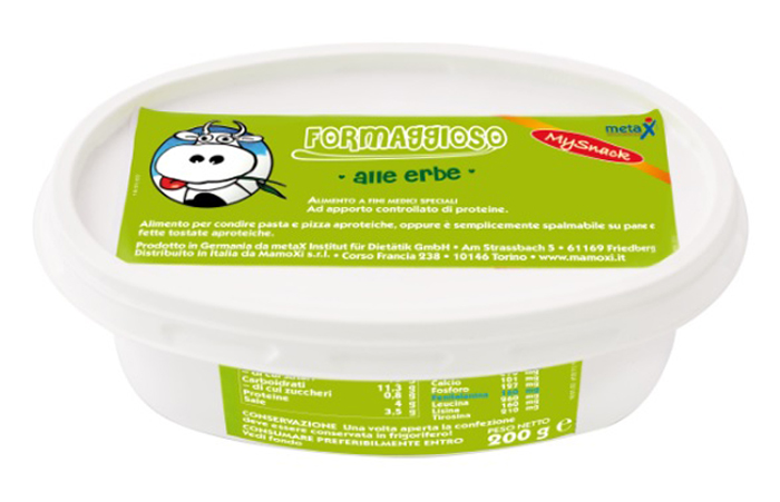 MY SNACK FORMAGGIOSO ERBE 200 G - Metafarm