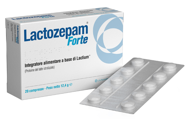 LACTOZEPAM FORTE 20 COMPRESSE - Metafarm