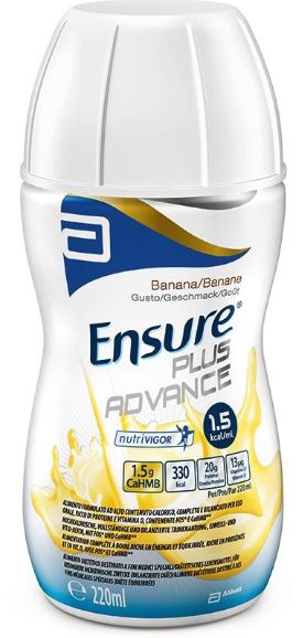 ENSURE PLUS ADVANCE BANANA 4 BOTTIGLIE DA 220 ML - Metafarm