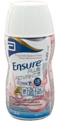 ENSURE PLUS ADVANCE FRAGOLA 4 BOTTIGLIE DA 220 ML - Metafarm