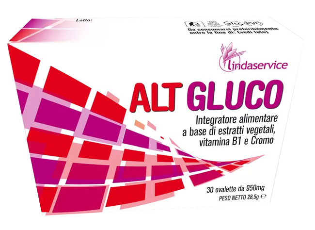 ALT GLUCO 30 OVALETTE - Metafarm