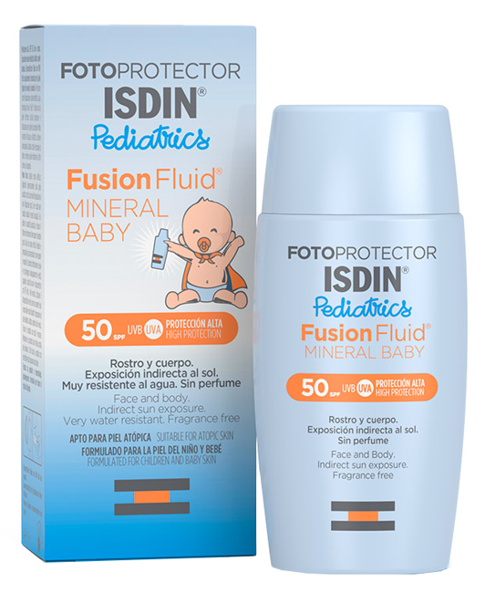 MINERAL BABY 50+ FOTOPROTECTOR PEDIATRICS 50 ML - Metafarm