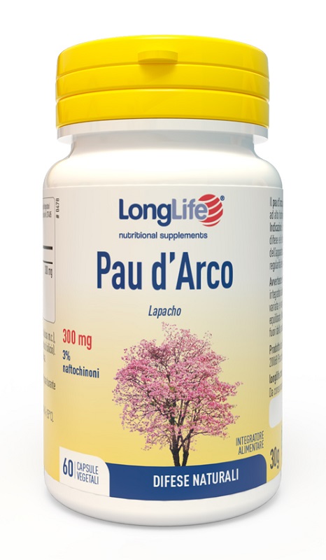 LONGLIFE PAU D'ARCO 60 CAPSULE VEGETALI - Metafarm