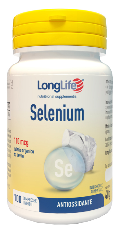 LONGLIFE SELENIUM 100 COMPRESSE DIVISIBILI - Metafarm