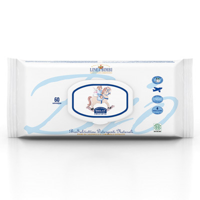 BIMBI BIOSALVIETTINE 60 PEZZI - Metafarm