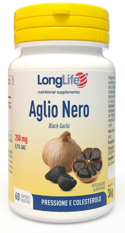LONGLIFE AGLIO NERO 60 CAPSULE VEGETALI - Metafarm