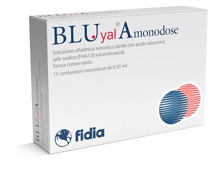 BLU YAL A MONODOSE GOCCE OCULARI 15 FLACONCINI 0,35 ML - Metafarm