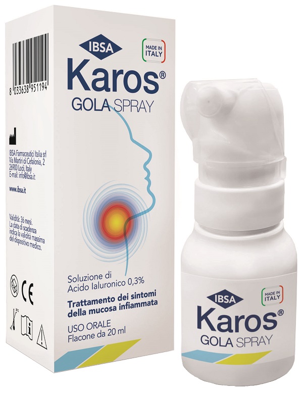 KAROS SPRAY ORALE 0,3% 20 ML - Metafarm