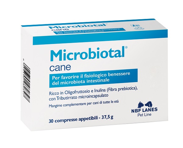 MICROBIOTAL CANE BLISTER 30 COMPRESSE APPETIBILI - Metafarm