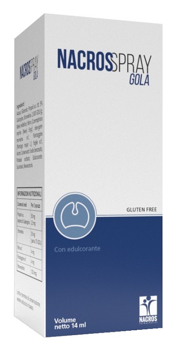 NACROS SPRAY GOLA 14 ML - Metafarm