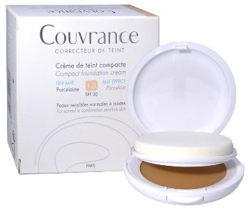 EAU THERMALE AVENE COUVRANCE CREMA COMPATTA COLORATA NF OIL FREE PORCELLANA 9,5 G - Metafarm