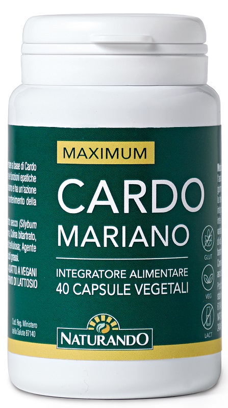 MAXIMUM CARDO MARIANO 40 CAPSULE - Metafarm