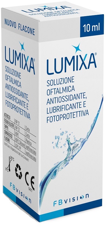 LUMIXA SOLUZIONE OFTALMICA LUBRIFICANTE ANTIOSSIDANTE 10 ML - Metafarm